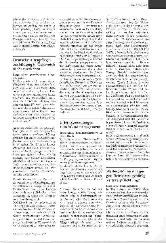 Vorschauseite 2: Wo finde ich Urteile zu falscher Wundbehandlung?