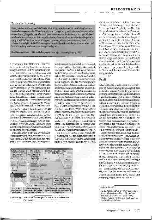 Vorschauseite 3: Qualität sichtbar machen -Rechtssicherheit gewährleistenEntwicklung eines neuen Wunddokumentationssystems: