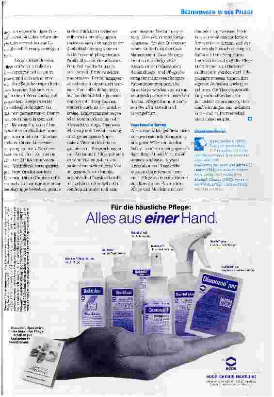 Vorschauseite 4: Das Verhältnis von Pflege und Medizin