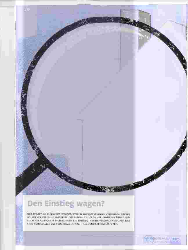 Vorschauseite 1: Den Einstieg wagen?