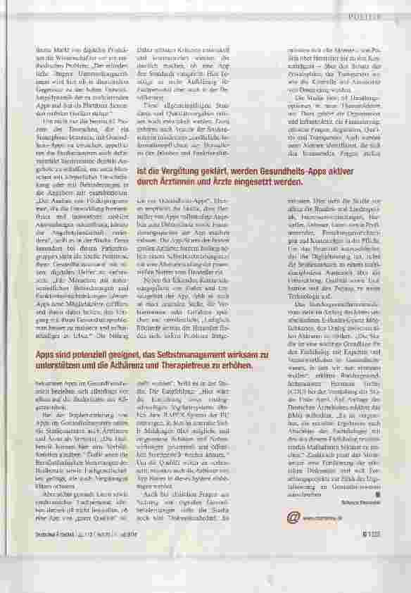 Vorschauseite 2: Viele Chancen, wenig Evidenz
