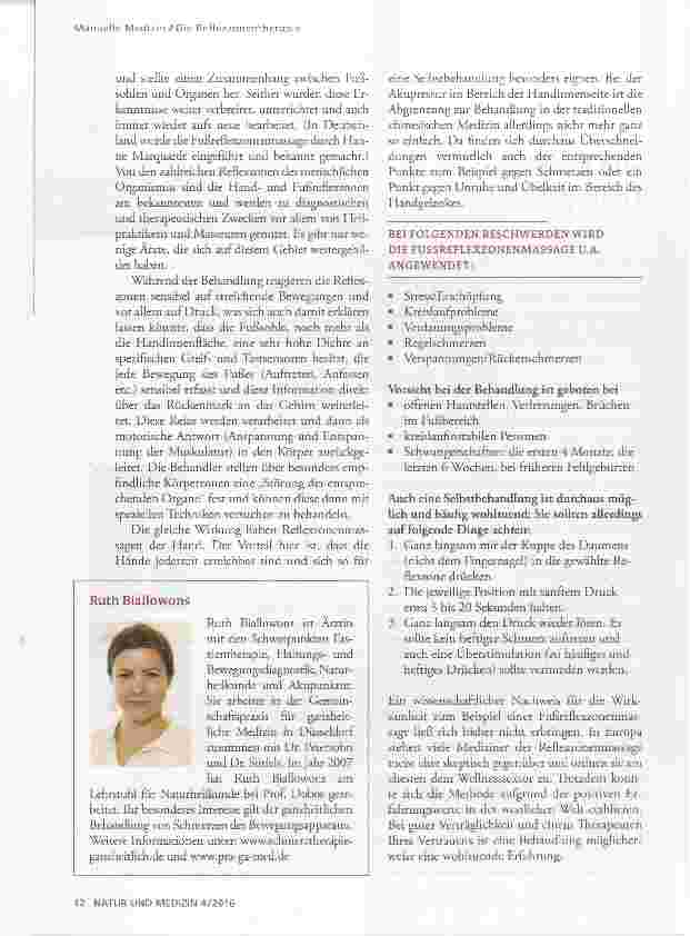 Vorschauseite 2: Die Reflexzonenthérapie