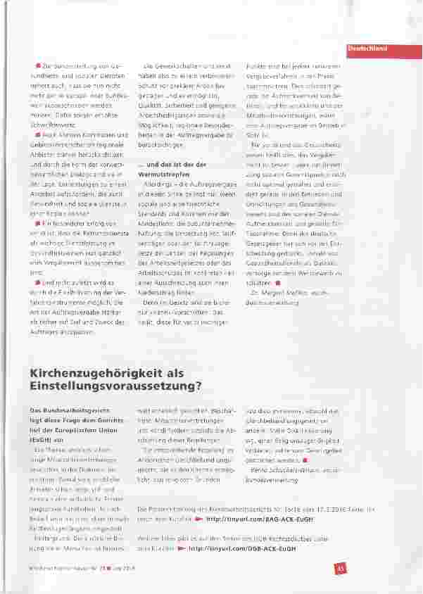 Vorschauseite 2: Das neue Vergaberecht in Deutschland