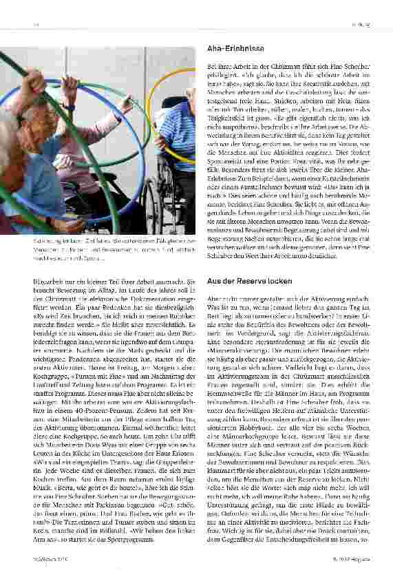 Vorschauseite 2: Sie bringt Farbe in den Alltag