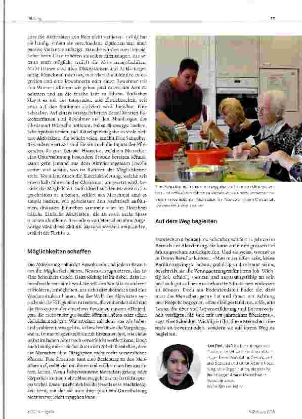 Vorschauseite 3: Sie bringt Farbe in den Alltag