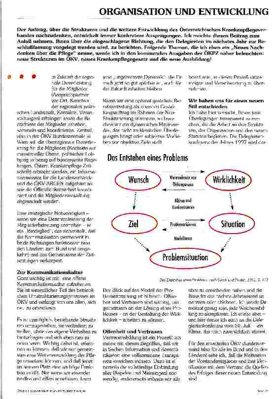 Vorschauseite 2: Neues Nachdenken über die Pflege....