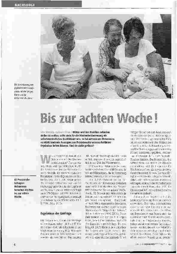 Vorschauseite 1: Bis zur achten Woche