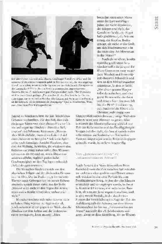 Vorschauseite 2: SERIE: ALTERSBILD UND ALTERSERLEBEN IM HISTORISCHEN WANDELTEIL III: ZWISCHEN REFORMATION UND REVOLUTION - VON DER VERACHTUNG ZUR HULDIGUNG DES ALTERS?