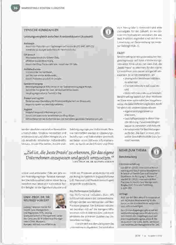 Vorschauseite 5: Auf der Suche nach der „besten Praxis“