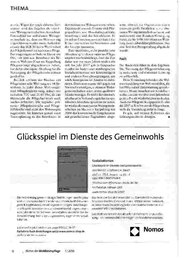 Vorschauseite 3: Die neue Pflege gestalten