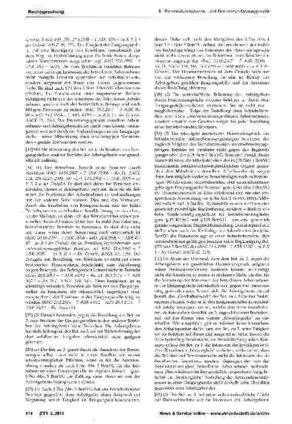 Vorschauseite 3: Außerordentliche Kündigung - Betriebsratsmitglied - nicht genehmigte Nebentätigkeit