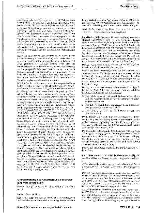 Vorschauseite 4: Außerordentliche Kündigung - Betriebsratsmitglied - nicht genehmigte Nebentätigkeit