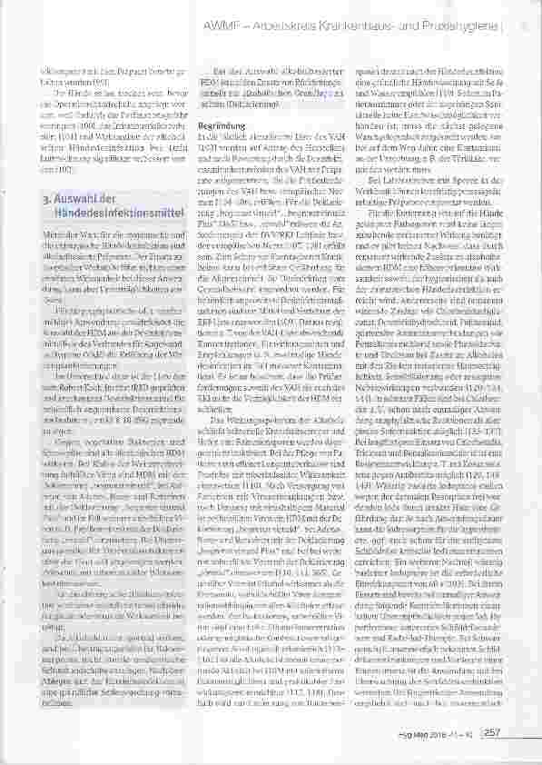 Vorschauseite 4: Händedesinfektion und Händehygiene