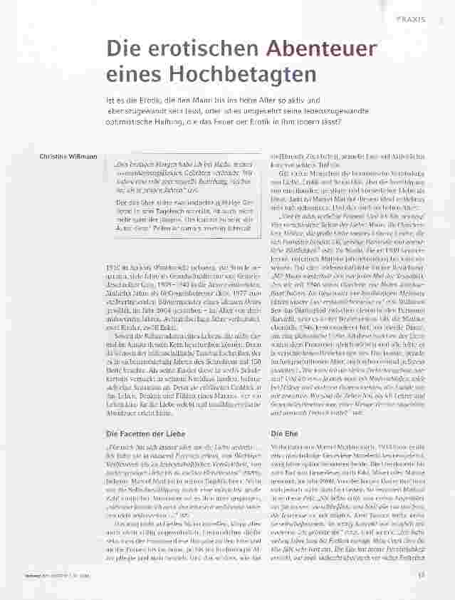 Vorschauseite 2: Die erotischen Abenteuer eines Hochbetagten