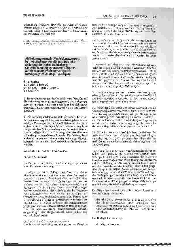 Vorschauseite 2: RechtsprechungErfolgreiche Verfassungsbeschwerde gegen Verweigerung der Leistung der gesetzlichen Krankenversicherung für neue Behandlungsmethode