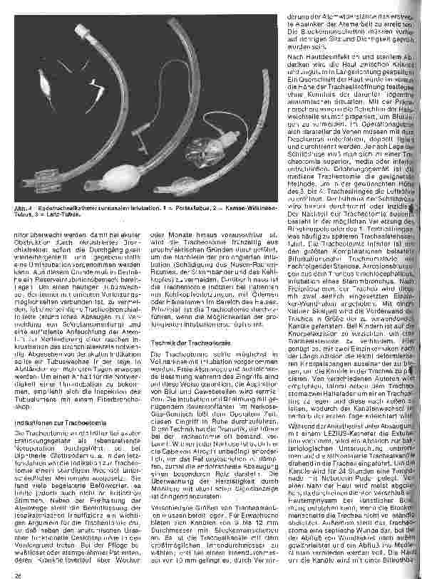 Vorschauseite 3: Aktuelle Themen aus Intensivmedizin und Anästhesiologie Prolongierte Intubation und Tracheotomie