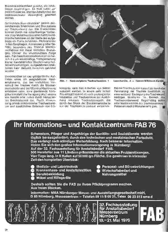 Vorschauseite 5: Aktuelle Themen aus Intensivmedizin und Anästhesiologie Prolongierte Intubation und Tracheotomie