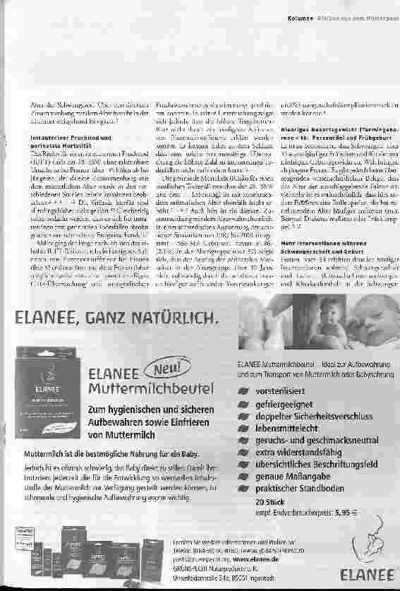 Vorschauseite 2: Risiko Alter - je oller, desto doller?
