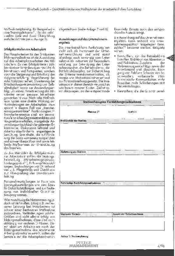 Vorschauseite 5: Qualitätskontrolle von Maßnahmen der innerbetrieblichen Fortbildung