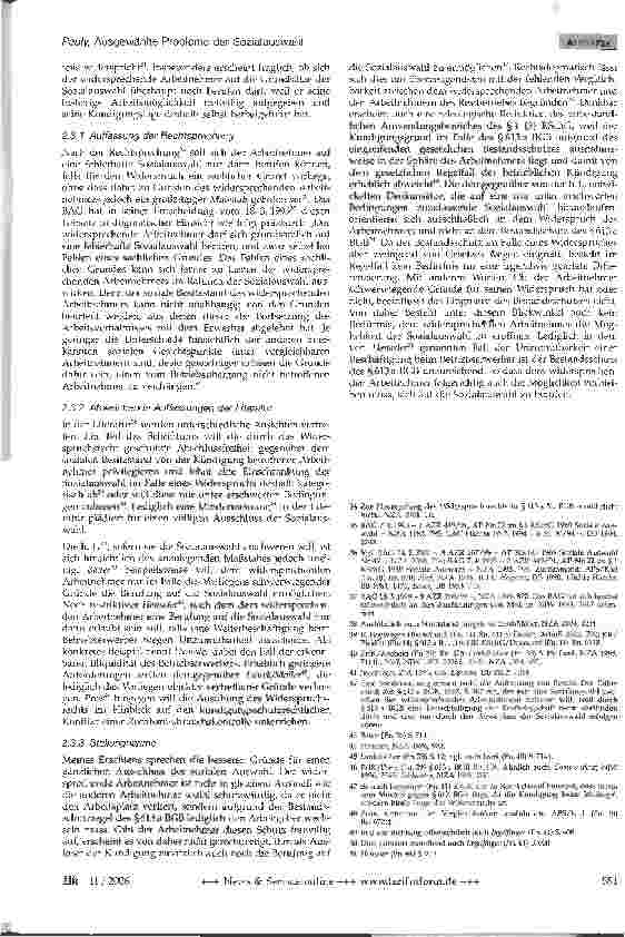Vorschauseite 4: Ausgewählte Probleme der Sozialauswahl