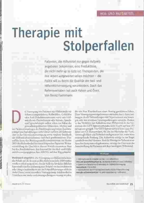 Vorschauseite 2: Therapie mit Stolperfallen