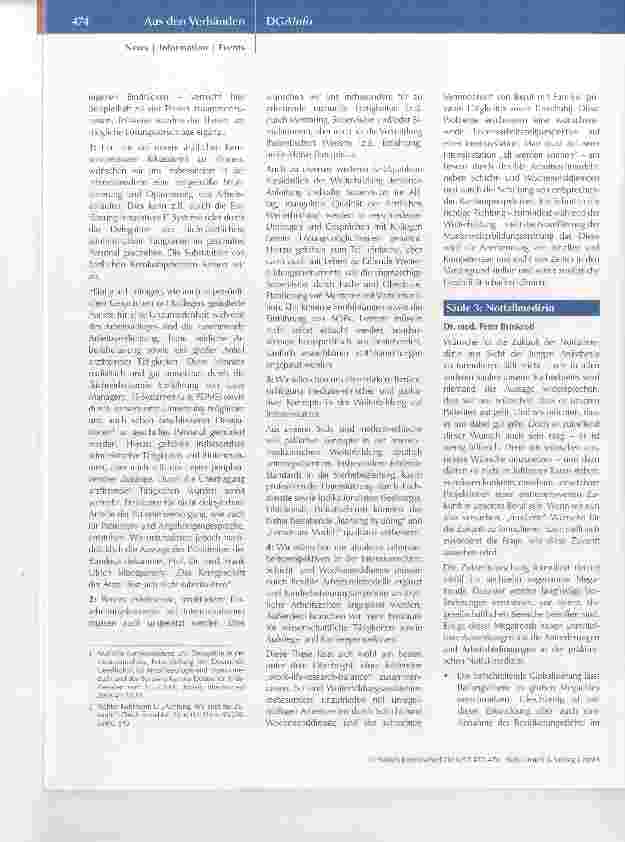 Vorschauseite 3: Wünsch dir was AINS 2.0 aus Sicht junger AnästhesistInnen* AINS 2.0: Vier Säulen ein Fachgebiet. Attraktivität und Vielfalt jetzt und in Zukunft