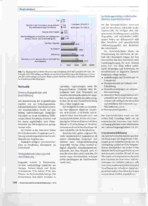 Vorschauseite 2: Eine qualitative Studie zum Prozess des Berufswechsels und alternativen Karrierepfaden im Lehrerberuf