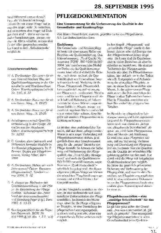 Vorschauseite 4: Funktioniert Qualitätsverbesserung in der Gesundheitsund Krankenpflege?
