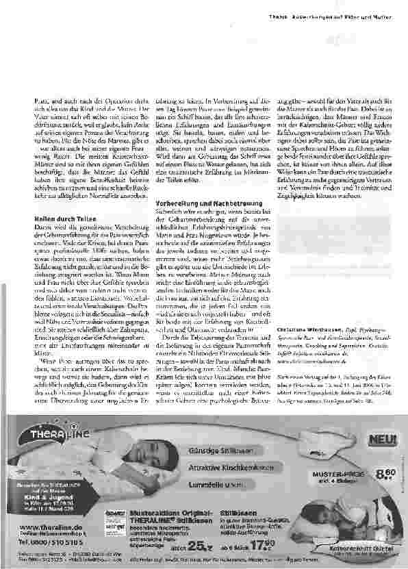 Vorschauseite 4: Emotionale Nach-Wehen