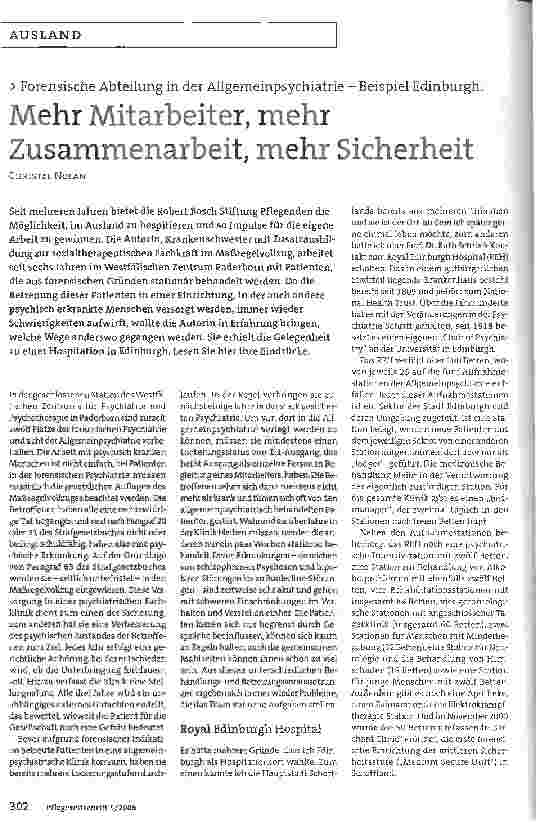 Vorschauseite 1: Mehr Mitarbeiter, mehr Zusammenarbeit, mehr Sicherheit