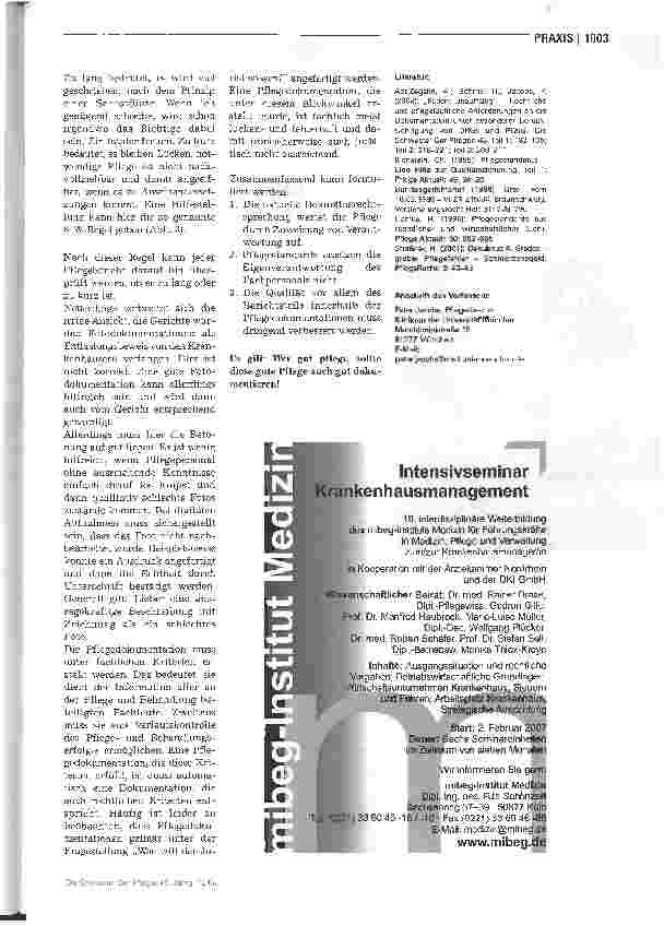 Vorschauseite 4: Qualitätssicherung - Richtiges Dekubitusmanagement in Pflegeeinrichtungen