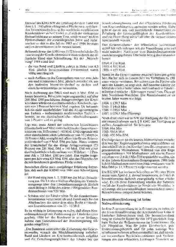 Vorschauseite 4: Krankhauspolitik am Beispiel Nordrhein-Westfalen