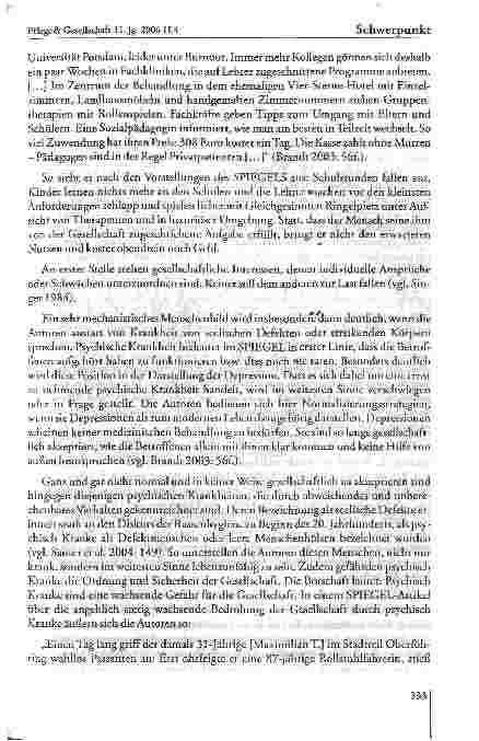 Vorschauseite 6: Sperrt den Irren endlich weg! Der Psychiatrie-Diskurs in deutschen Printmedien und dessen mögliche Auswirkungen auf die psychiatrische Pflege