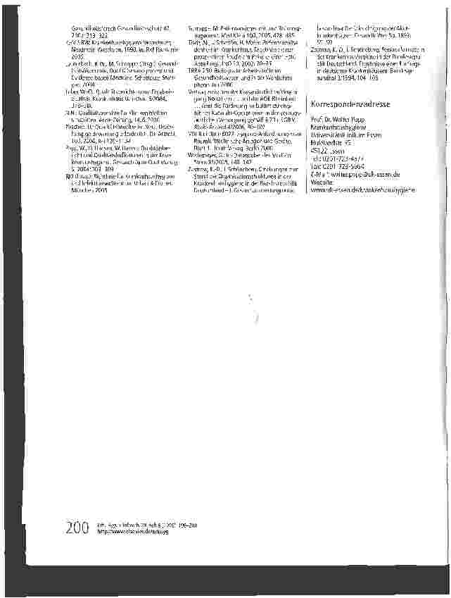 Vorschauseite 4: Dem Vergessen anheim gefallen - Hygiene in den Qualitätsberichten der Krankenhäuser im Rahmen von § 137 SGBV
