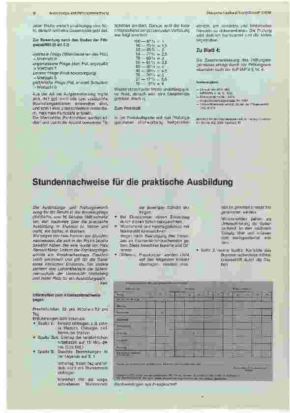 Vorschauseite 5: Planung und Durchführung der „Praktischen Prüfung für die Ausbildung in der Krankenund Kinderkrankenpflege