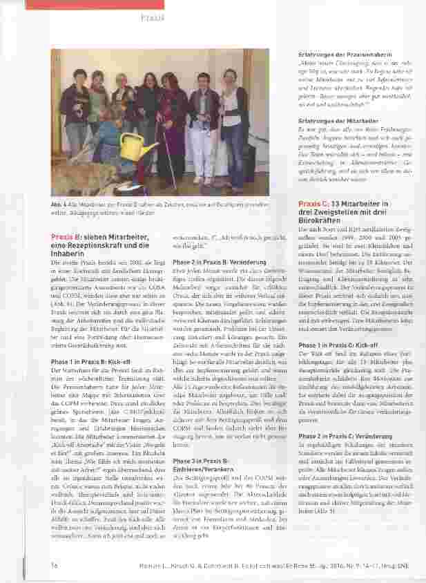Vorschauseite 3: Es tut sich was! Change Management in ergotherapeutischen Praxen (Teil 2)