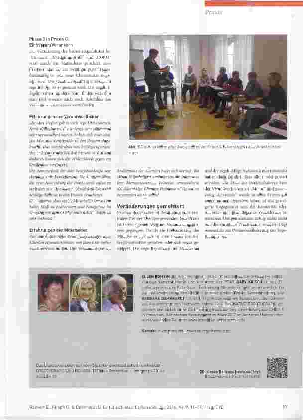 Vorschauseite 4: Es tut sich was! Change Management in ergotherapeutischen Praxen (Teil 2)