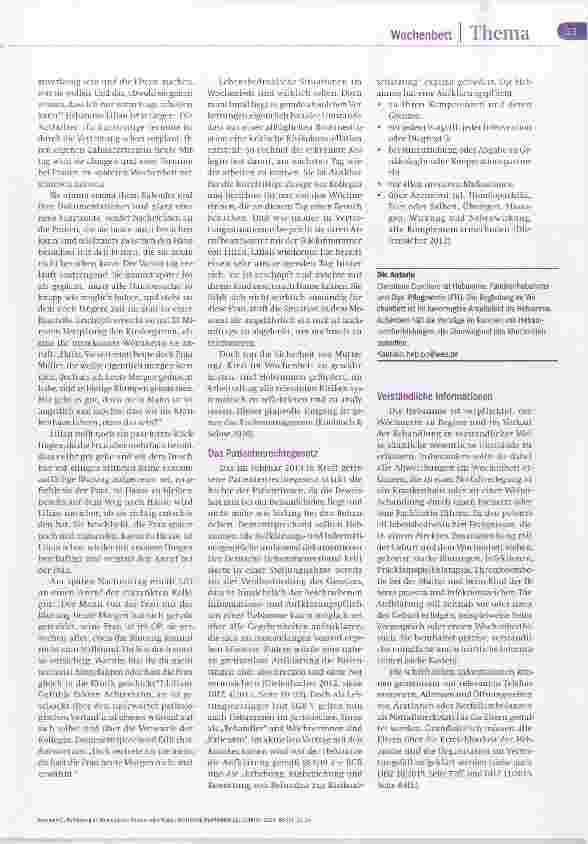 Vorschauseite 2: Routine oder Risiko