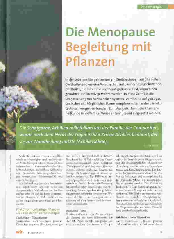 Vorschauseite 2: Die Menopause Begleitung mit Pflanzen