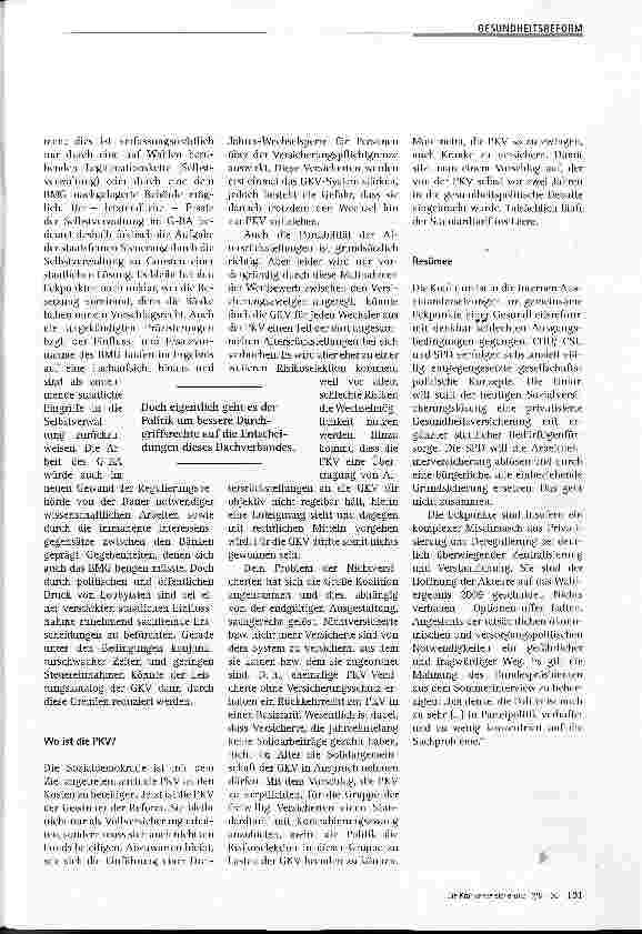 Vorschauseite 5: Abschied vom Selbstverwaltungskonzept