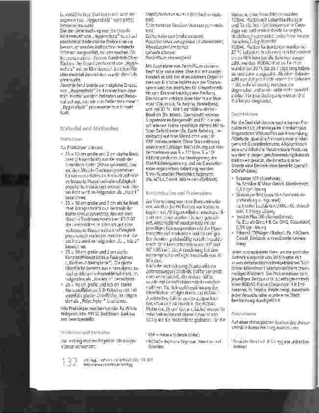 Vorschauseite 2: Wie hygienisch und sinnvoll ist Holz in Patientenzimmern?