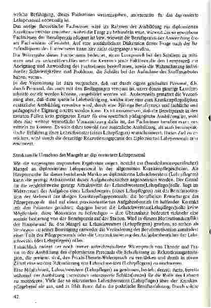 Vorschauseite 4: Der Lehrschwestermangel an den österreichischen allgemeinen Krankenpflegeschulen