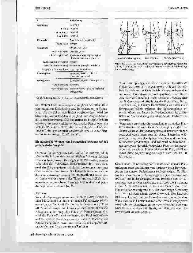 Vorschauseite 4: Sprunggelenkorthesen in der Rehabilitation von zentralmotorischen Gangstörungen