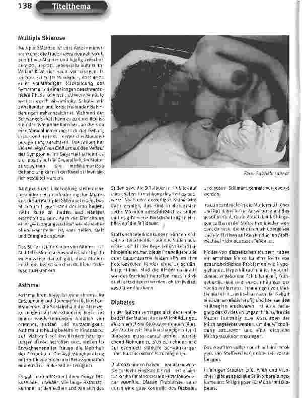 Vorschauseite 3: Mütter mit chronischen Erkankungen oder Behinderungen