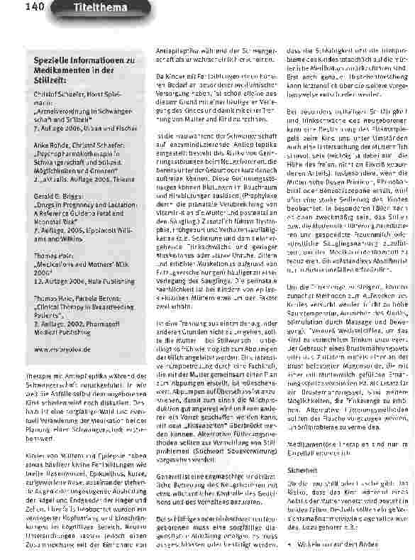 Vorschauseite 5: Mütter mit chronischen Erkankungen oder Behinderungen
