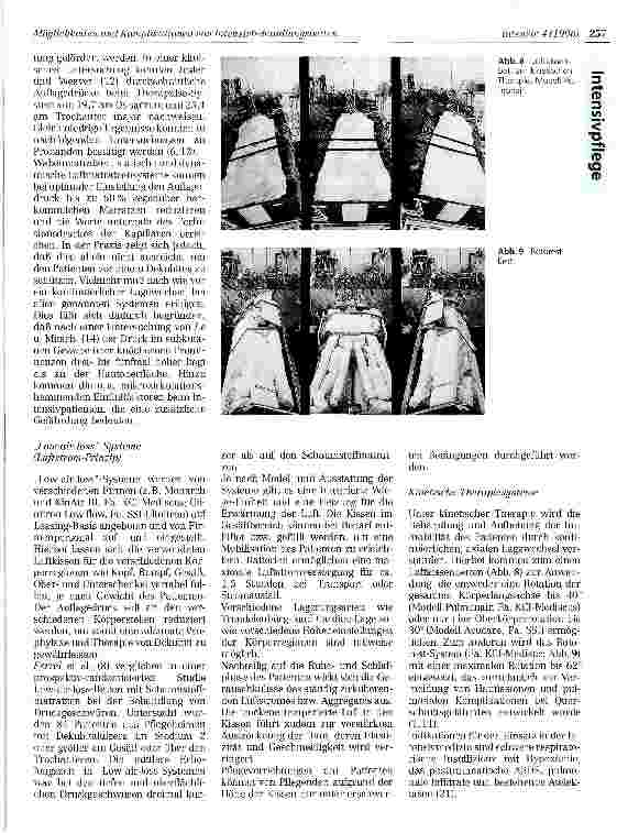 Vorschauseite 4: Möglichkeiten und Komplikationen von Intensivbehandlungsbetten