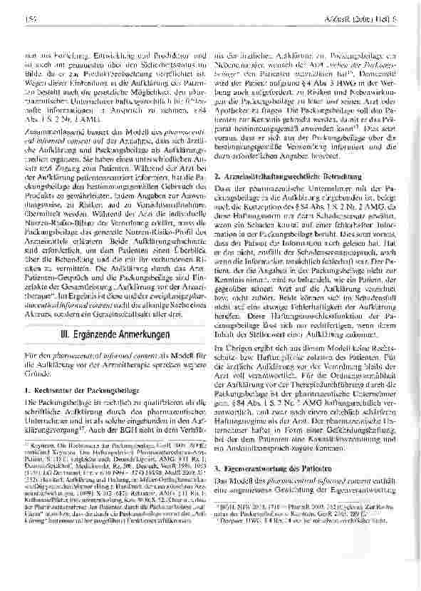 Vorschauseite 4: Das Modell zur Aufklärung und Information des Patientenvor der Arzneitherapie*