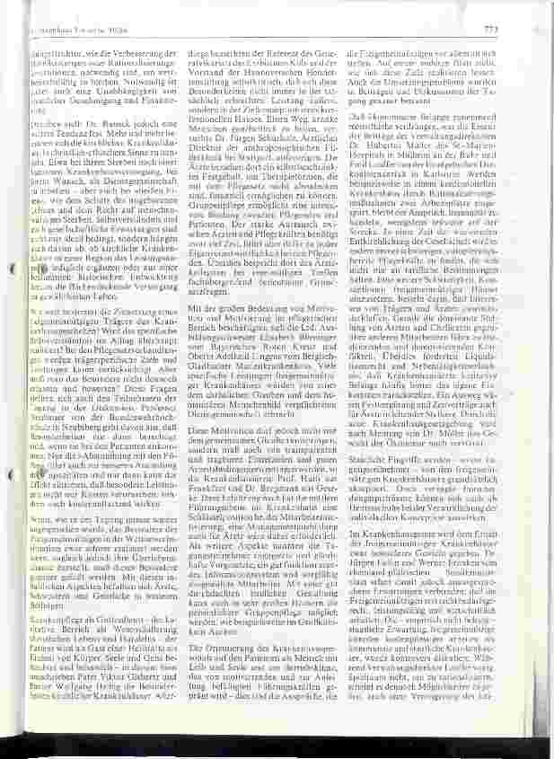 Vorschauseite 2: Die Situation freigemeinnütziger Krankenhäuser Bericht über eine Tagung der Robert-Bosch-Stiftung
