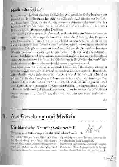 Vorschauseite 1: Die klassische Neuroleptanästhesie II