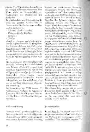 Vorschauseite 4: Die klassische Neuroleptanästhesie II